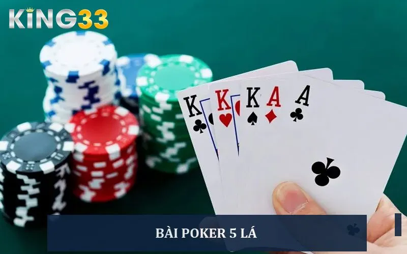 Chinh phục game bài Poker 5 lá