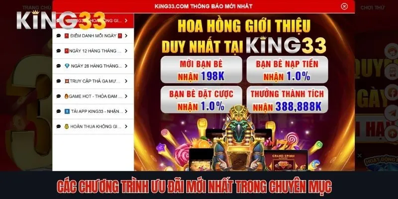 Các chương trình ưu đãi mới nhất trong chuyên mục