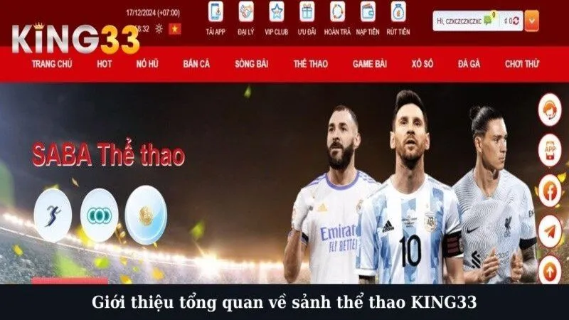 Giới thiệu tổng quan về sảnh thể thao KING33