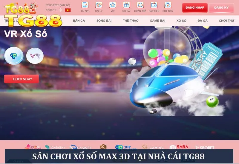 Chơi xổ số Max 3D tại TG88 siêu đơn giản